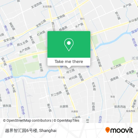 越界智汇园6号楼 map