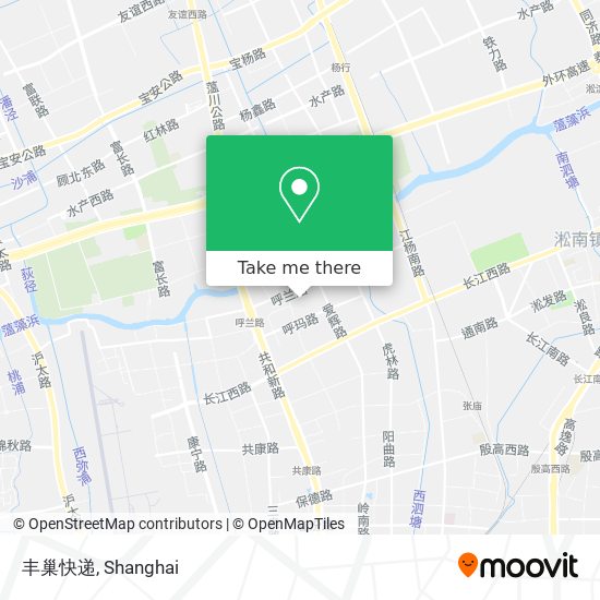 丰巢快递 map