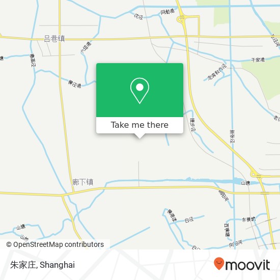 朱家庄 map