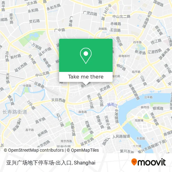 亚兴广场地下停车场-出入口 map