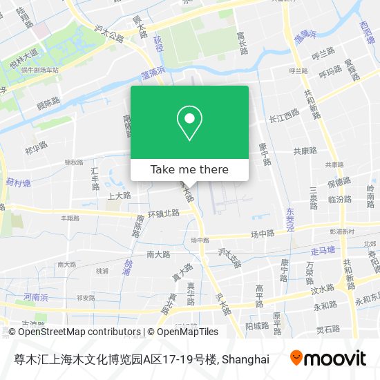尊木汇上海木文化博览园A区17-19号楼 map