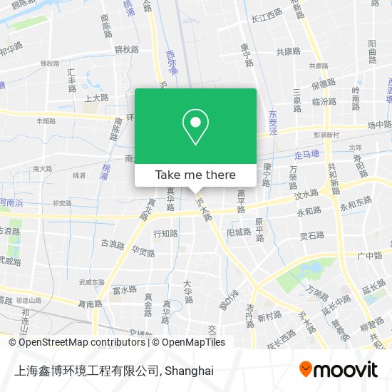 上海鑫博环境工程有限公司 map