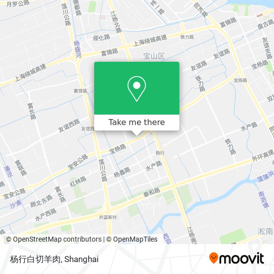 杨行白切羊肉 map