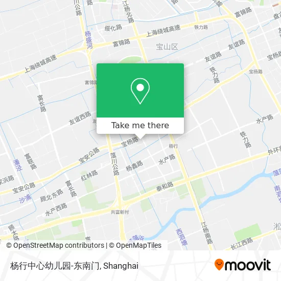 杨行中心幼儿园-东南门 map