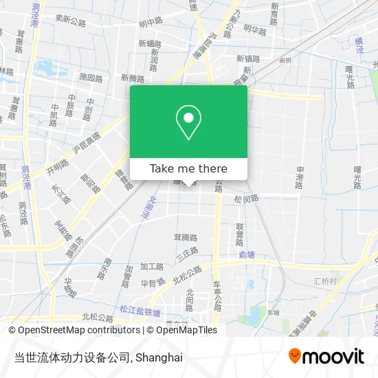 当世流体动力设备公司 map