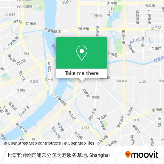 上海市测绘院浦东分院为老服务基地 map