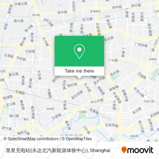星星充电站(永达北汽新能源体验中心) map