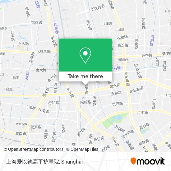 上海爱以德高平护理院 map