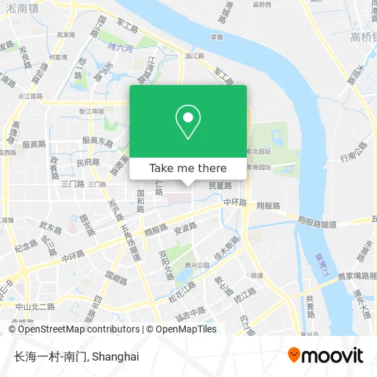 长海一村-南门 map