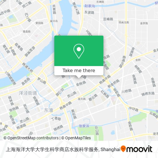 上海海洋大学大学生科学商店水族科学服务 map