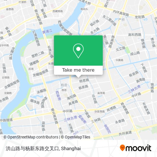 洪山路与杨新东路交叉口 map