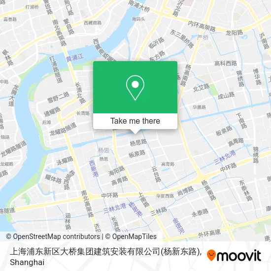 上海浦东新区大桥集团建筑安装有限公司(杨新东路) map