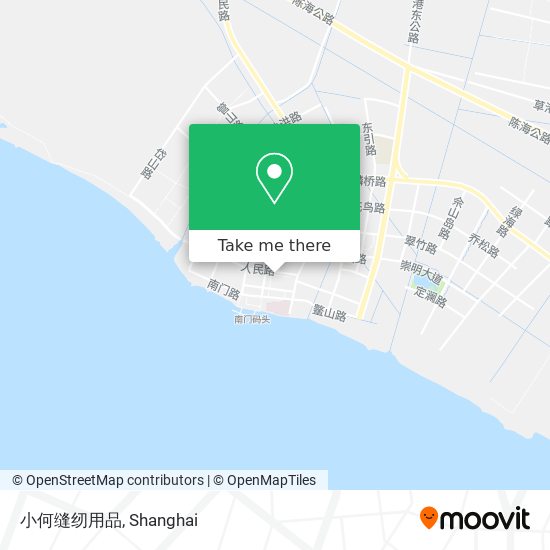 小何缝纫用品 map