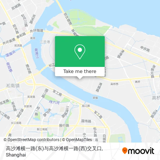 高沙滩横一路(东)与高沙滩横一路(西)交叉口 map