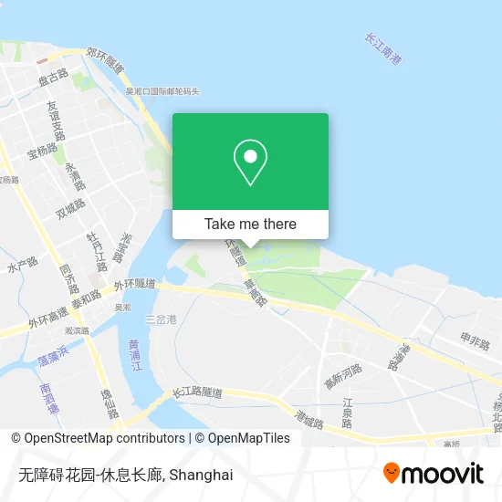 无障碍花园-休息长廊 map
