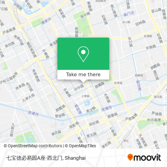 七宝德必易园A座-西北门 map