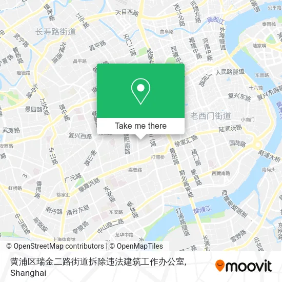 黄浦区瑞金二路街道拆除违法建筑工作办公室 map
