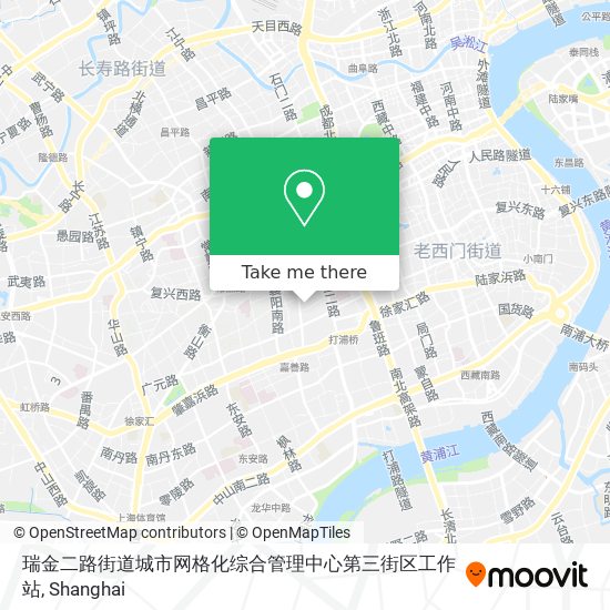 瑞金二路街道城市网格化综合管理中心第三街区工作站 map