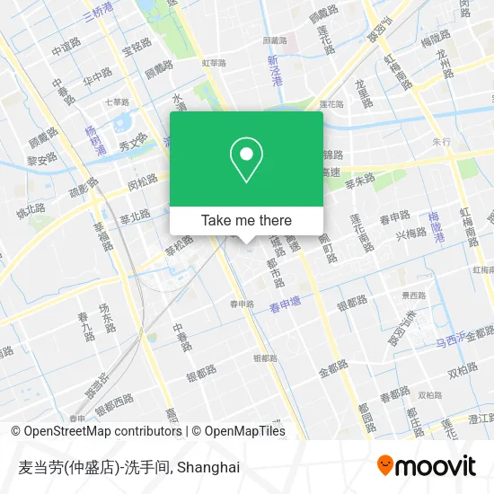 麦当劳(仲盛店)-洗手间 map