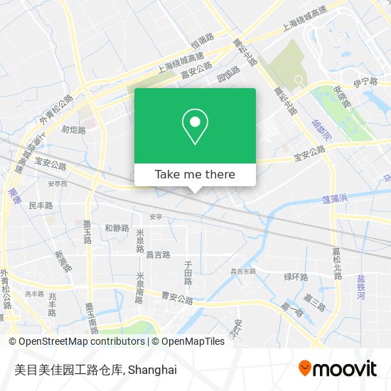 美目美佳园工路仓库 map
