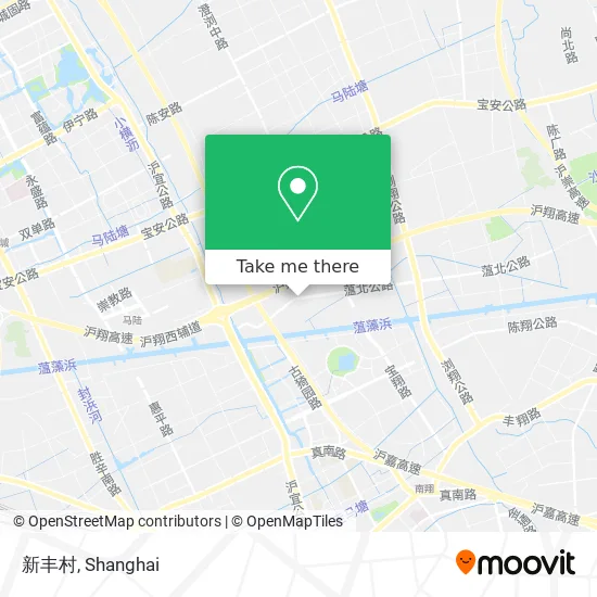 新丰村 map