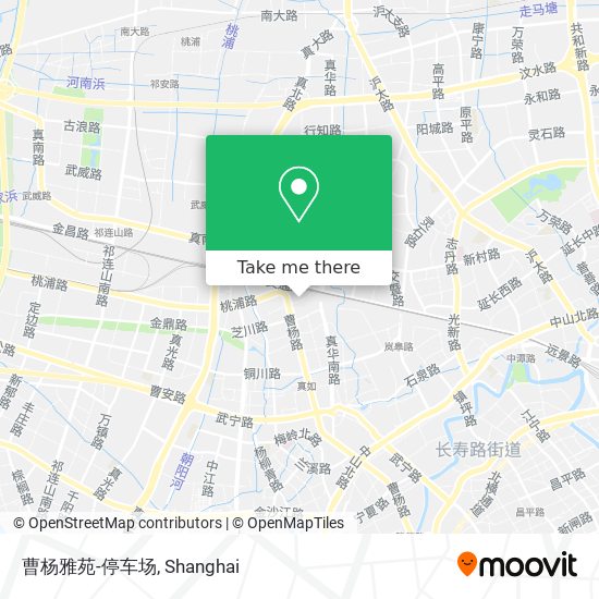 曹杨雅苑-停车场 map