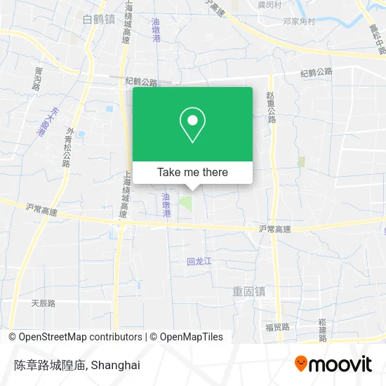 陈章路城隍庙 map