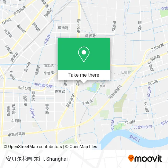安贝尔花园-东门 map