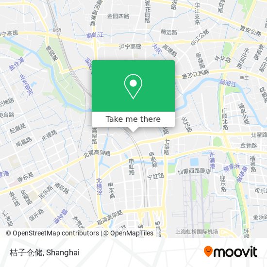 桔子仓储 map