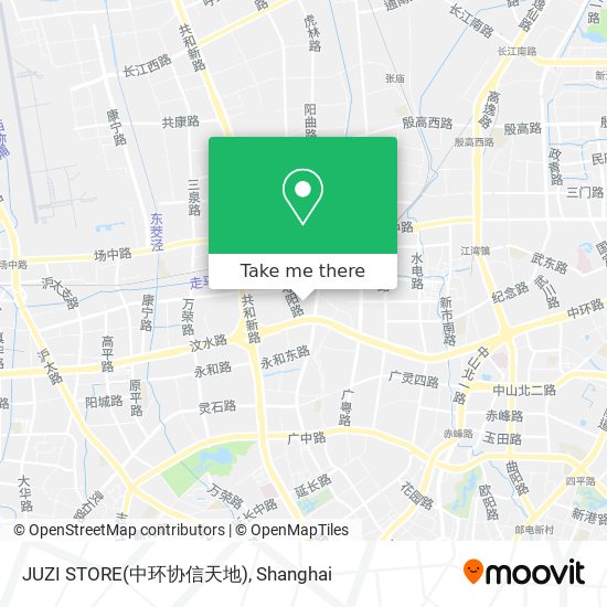JUZI STORE(中环协信天地) map