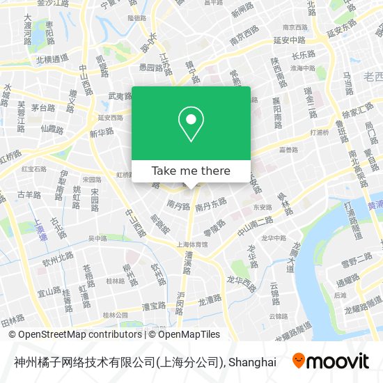 神州橘子网络技术有限公司(上海分公司) map