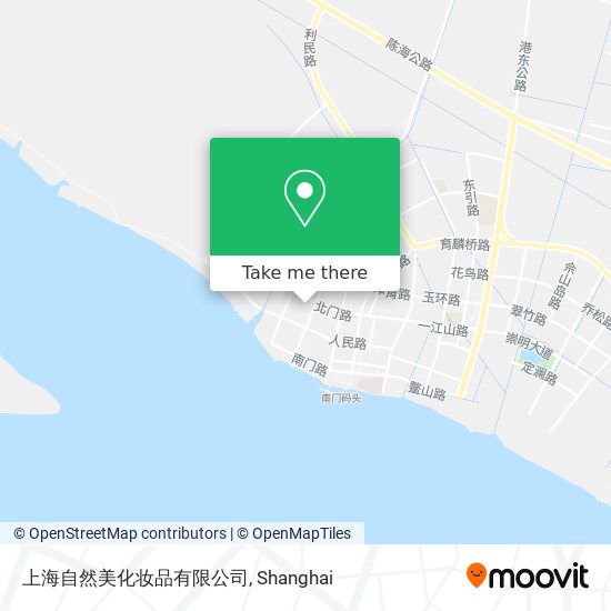 上海自然美化妆品有限公司 map