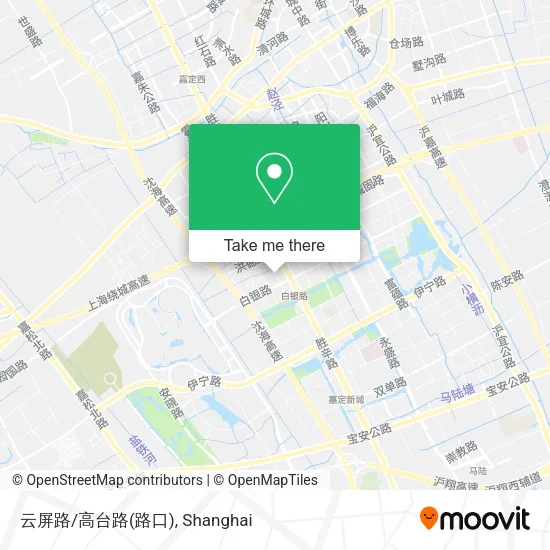 云屏路/高台路(路口) map