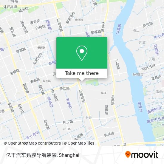 亿丰汽车贴膜导航装潢 map
