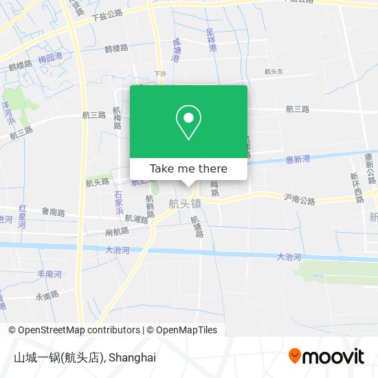 山城一锅(航头店) map