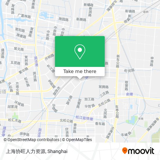 上海协旺人力资源 map