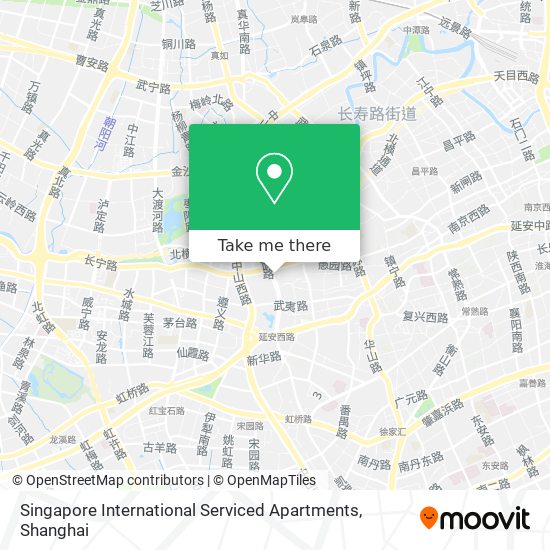 Singapore International Serviced Apartments map