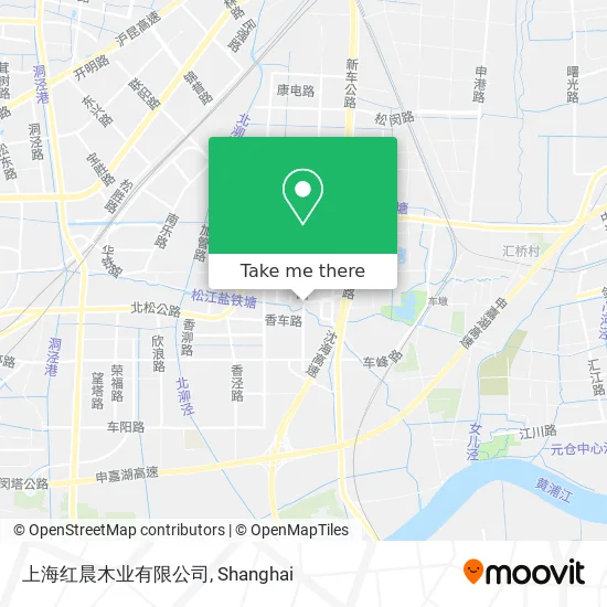 上海红晨木业有限公司 map