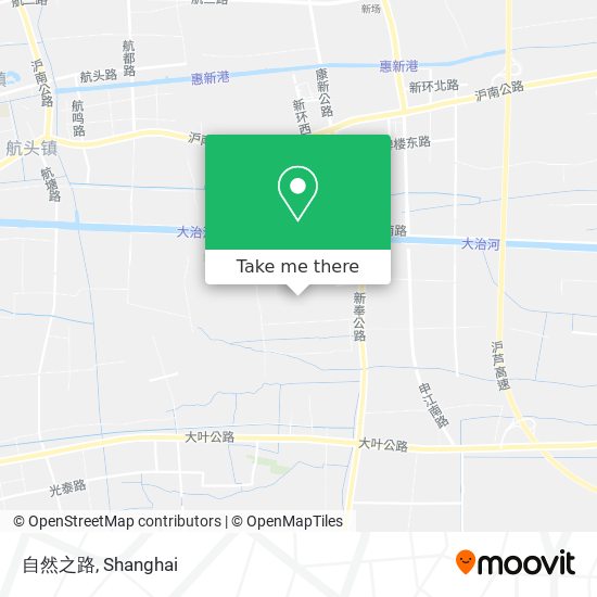 自然之路 map