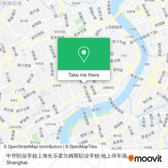 中华职业学校上海长乐霍尔姆斯职业学校-地上停车场 map