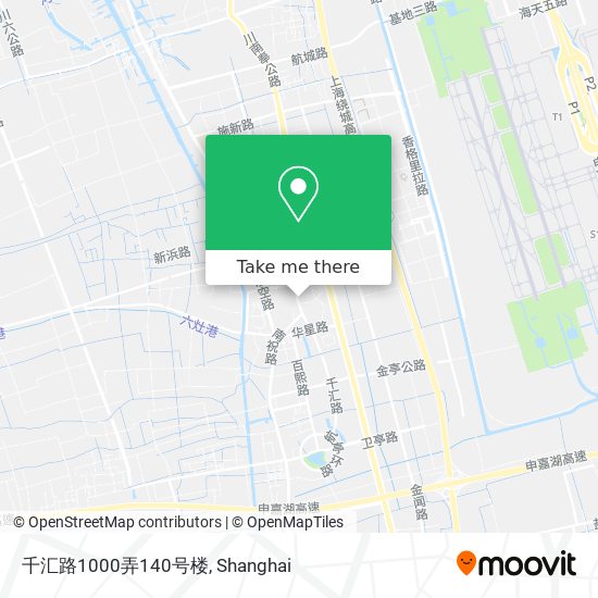 千汇路1000弄140号楼 map