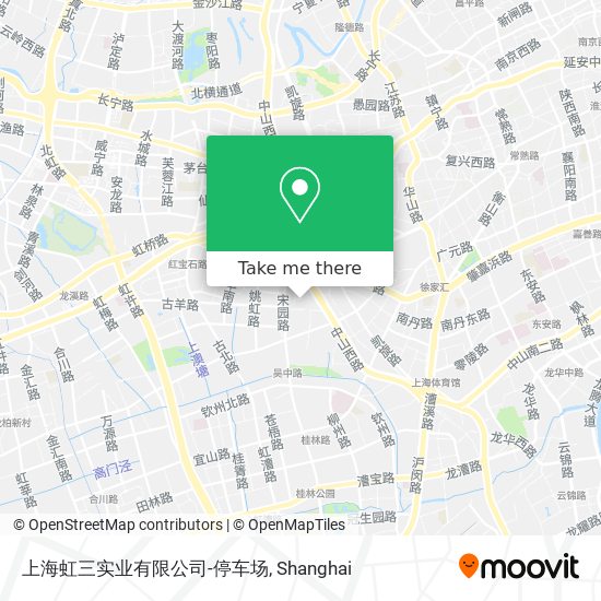 上海虹三实业有限公司-停车场 map