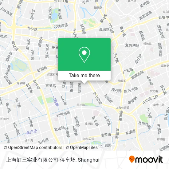 上海虹三实业有限公司-停车场 map
