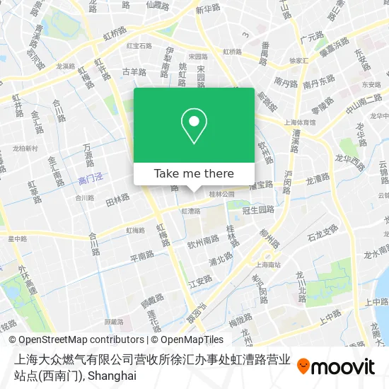 上海大众燃气有限公司营收所徐汇办事处虹漕路营业站点(西南门) map