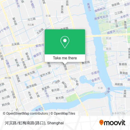 河滨路/虹梅南路(路口) map