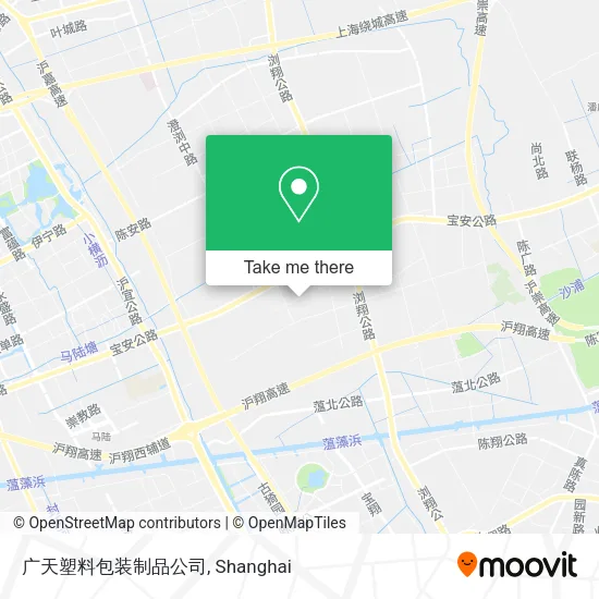 广天塑料包装制品公司 map