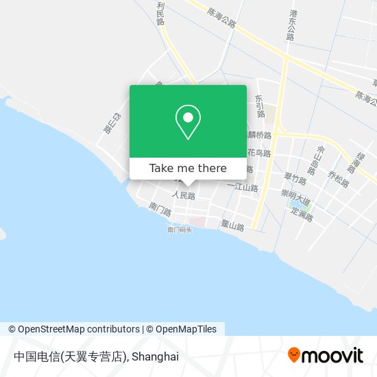 中国电信(天翼专营店) map