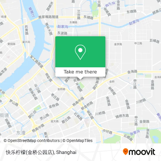 快乐柠檬(金桥公园店) map