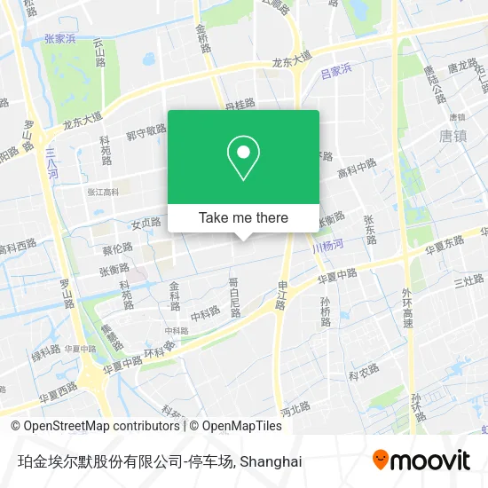 珀金埃尔默股份有限公司-停车场 map