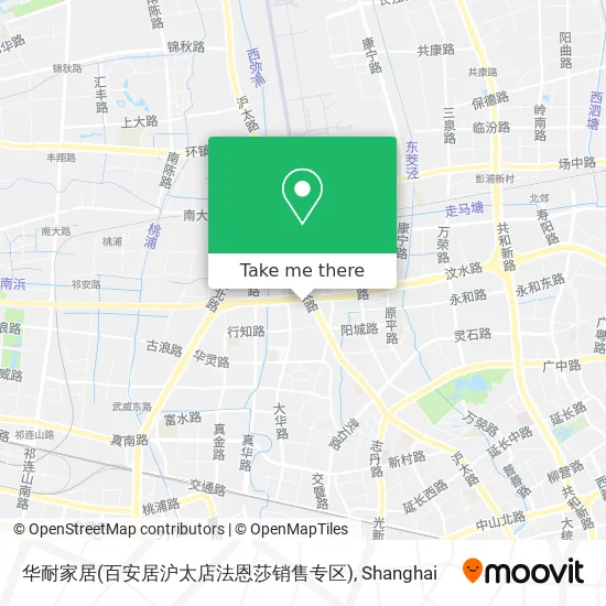 华耐家居(百安居沪太店法恩莎销售专区) map
